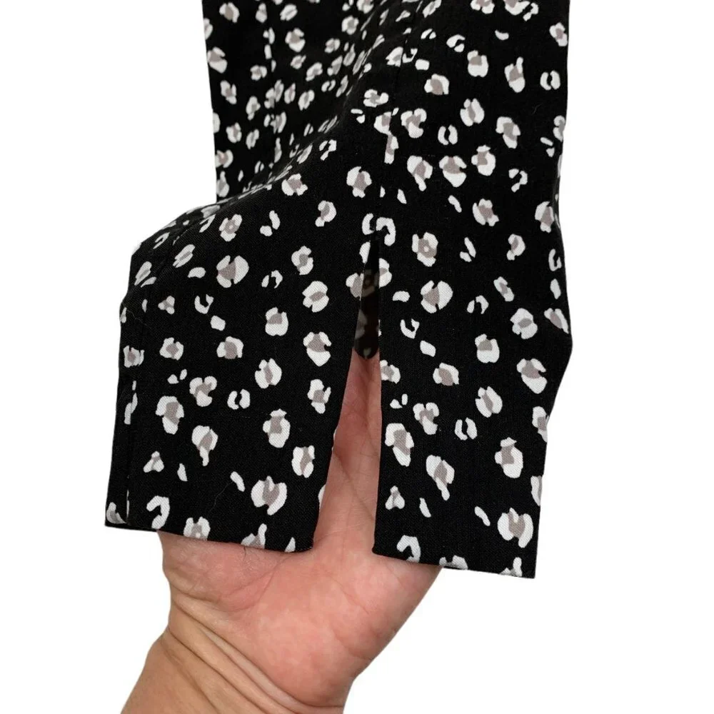 Cooper & Ella Animal/Cheetah/Leopard Print Pull-On Pants Women'sSize 12
